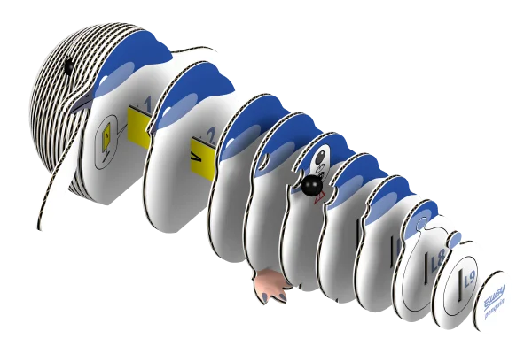  3D kartoninis modelis „Pingvinas“ thumbnail 2