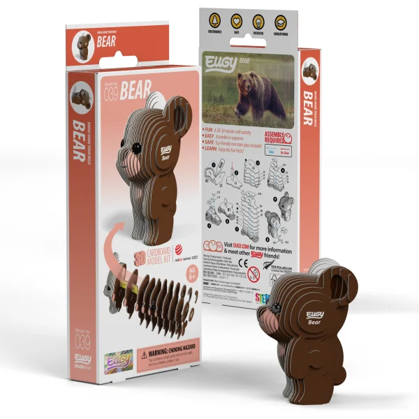  3D kartoninis modelis „Meškiukas“
