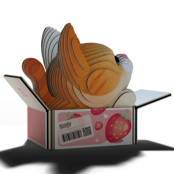  3D kartoninis modelis „Kačiukas Pumpkin“ thumbnail 6