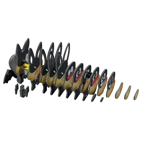  3D kartoninis modelis „Šikšnosparnis“ thumbnail 2