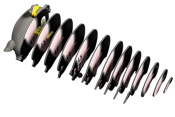  3D kartoninis modelis „Paršelis“ thumbnail 2