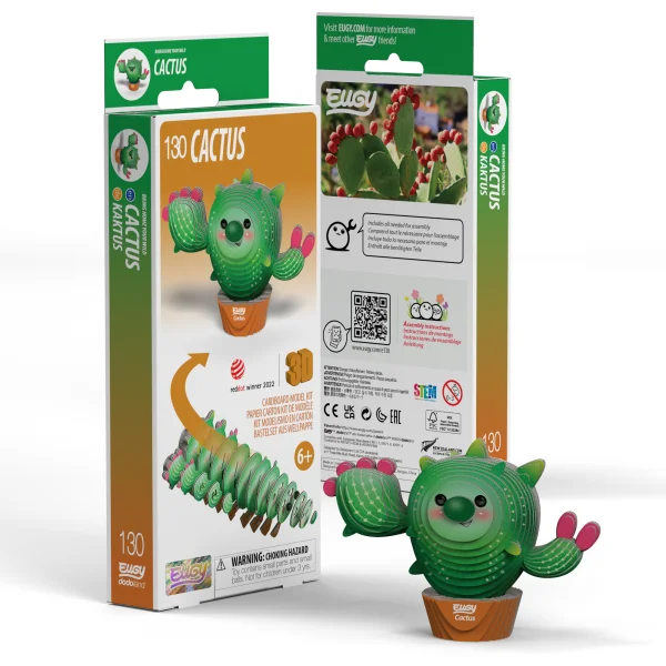  3D kartoninis modelis „Kaktusas“