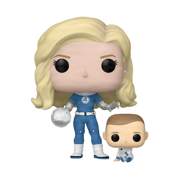  POP! Vinilinė figūrėlė: Marvel: The Fantastic Four: First Steps - Invisible Woman & Franklin