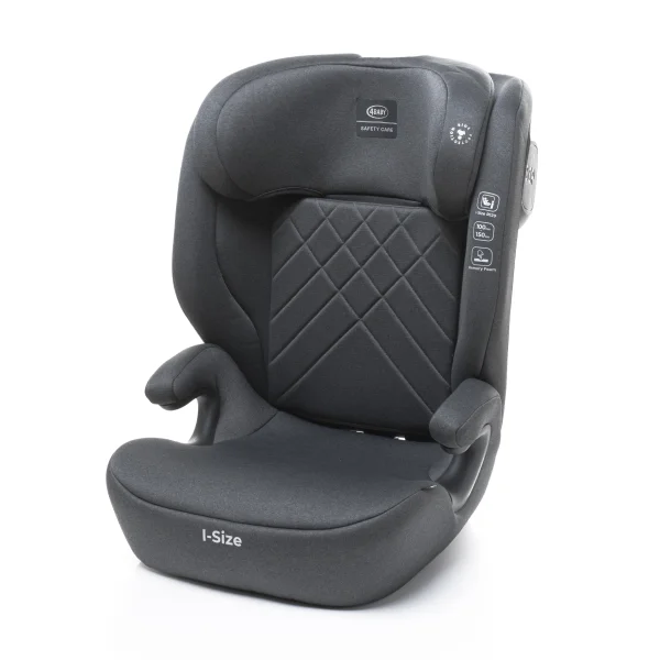  autokėdutė NERO 100-150CM tamsiai pilka I-SIZE