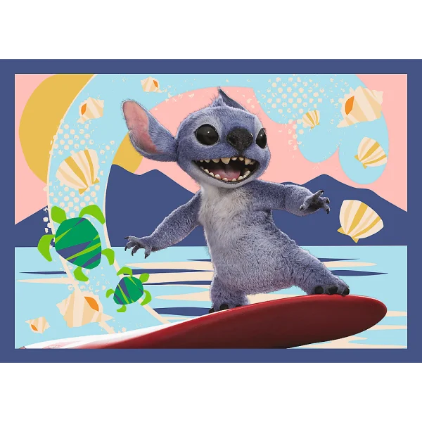  DISNEY STITCH 4 dėlionių rinkinys thumbnail 3