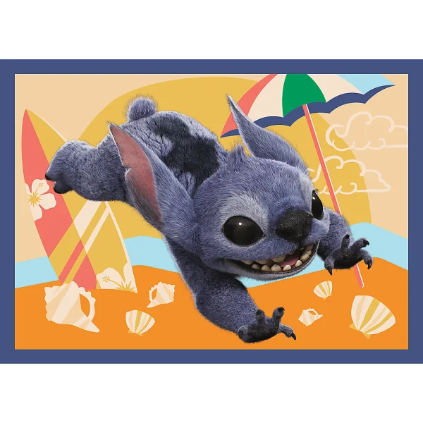  DISNEY STITCH 4 dėlionių rinkinys thumbnail 4