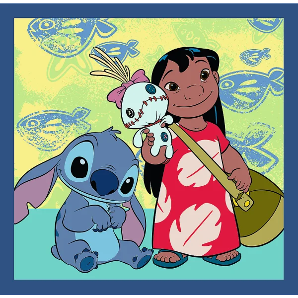  DISNEY STITCH 3 dėlionių rinkinys thumbnail 2