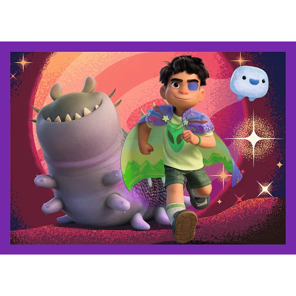  DISNEY ELIO 4 dėlionių rinkinys