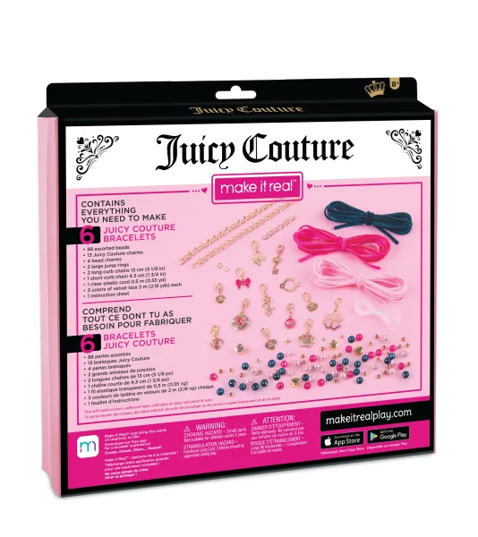  JUICY COUTURE DIY Apyrankių gaminimo rinkinys