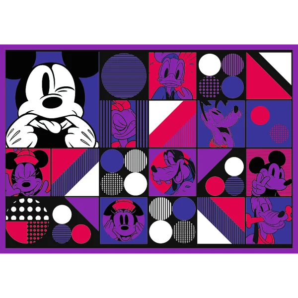  DISNEY MICKEY MOUSE 4x250 det. dėlionių rinkinys thumbnail 3