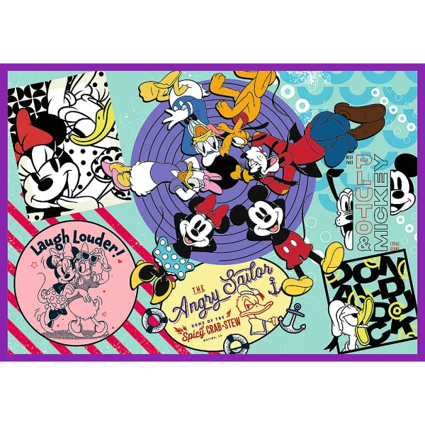  DISNEY MICKEY MOUSE 4x250 det. dėlionių rinkinys thumbnail 4