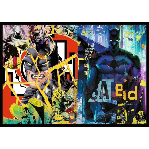  BATMAN 4x250 det. dėlionių rinkinys thumbnail 3