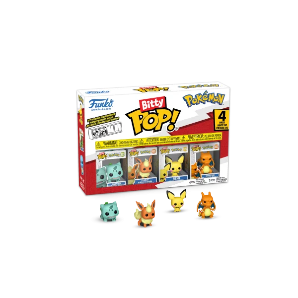  Bitty POP! Figūrėlių rinkinys: Pokemon