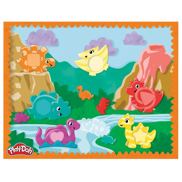  playset Shapes And Colors Dino thumbnail 2