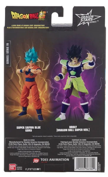 DRAGON STARS  Poseable figūrėlė su priedais, 16 cm - Super Saiyan Blue Goku