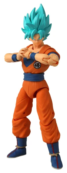 DRAGON STARS  Poseable figūrėlė su priedais, 16 cm - Super Saiyan Blue Goku thumbnail 5