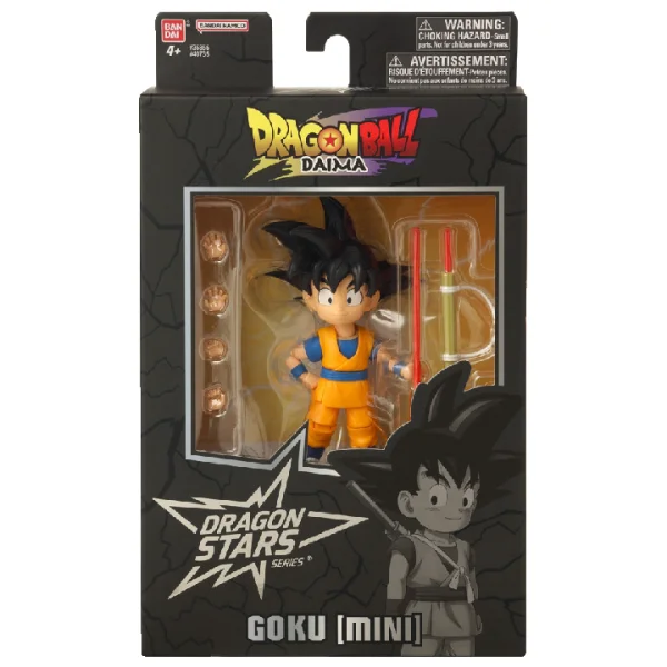 DRAGON STARS  Poseable figūrėlė su priedais - Goku Mini (Diama), 7cm