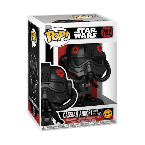  POP! Vinilinė figūrėlė: Star Wars: Andor - Cassian Andor (w/ Chase) thumbnail 2