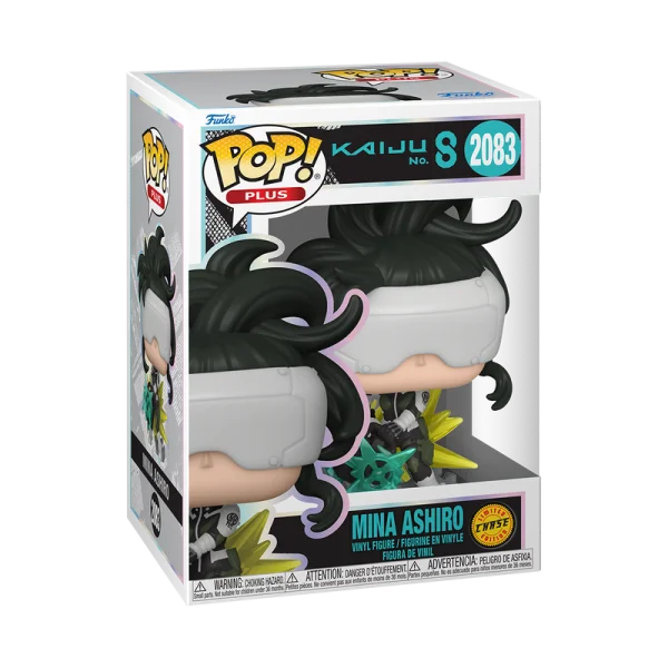  POP! Vinilinė figūrėlė: Kaiju No. 8 - Mina Ashiro (w/ Chase) thumbnail 2