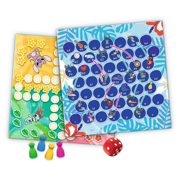  DISNEY STITCH Žaidimas 2 in 1, Stičius ir Lilo (leedu)