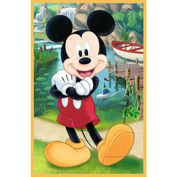  DISNEY MICKEY MOUSE Dėlionių rinkinys „Peliuko atostogos“, 3 x 50 det. thumbnail 2