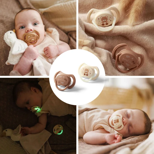 Babyono čiulptukas silikoninis simetrinis 0-6m 1669/01 1669/01