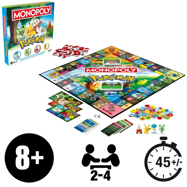  Žaidimas „Monopolis: Pokemonai“, estų/latvių k.