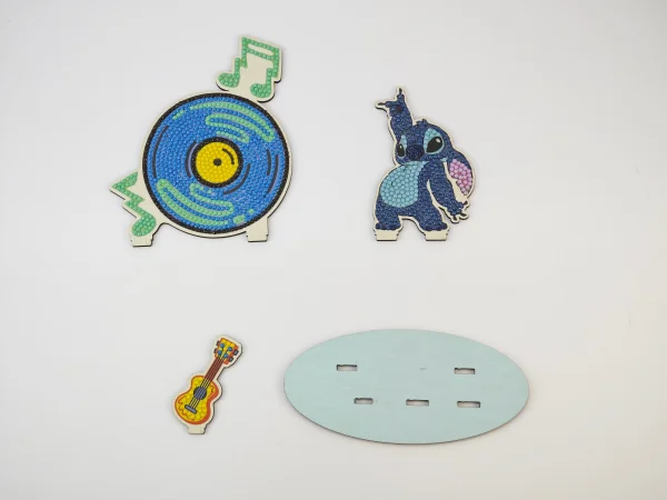 DISNEY STITCH CRYSTAL ART Rinkinys „Muzikantas Stičas“ thumbnail 4