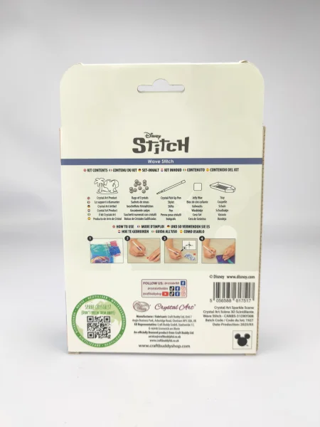 DISNEY STITCH CRYSTAL ART Rinkinys „Banglentininkas Stičas“