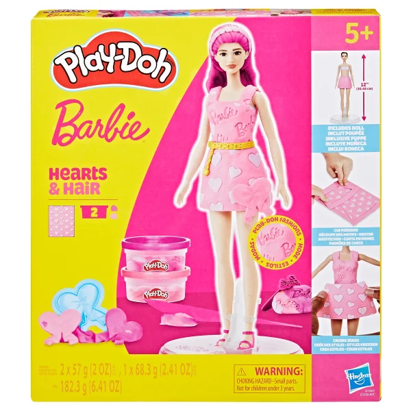  BARBIE Rinkinys „Širdelės ir šukuosenos“