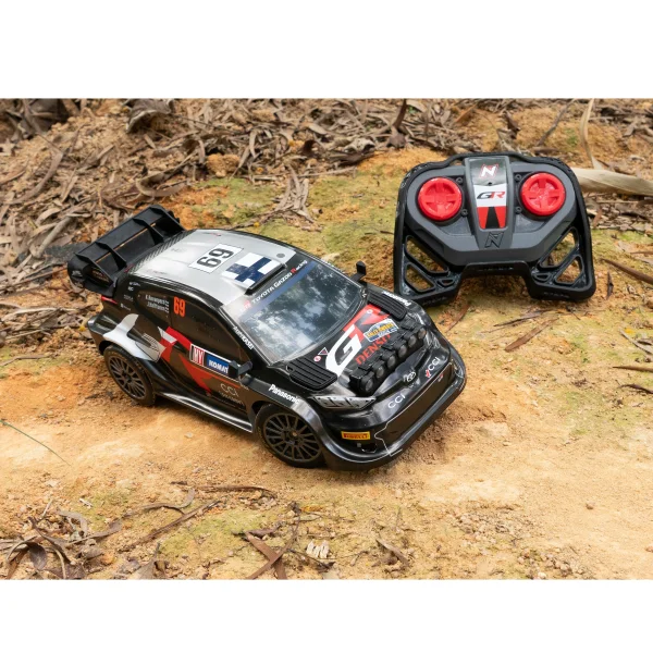  RC automobilis su LED Toyota GR #69 Rovanperä, 1:18 thumbnail 2