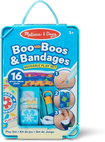  playset Boo-Boos & Bandages Reusable Play Set