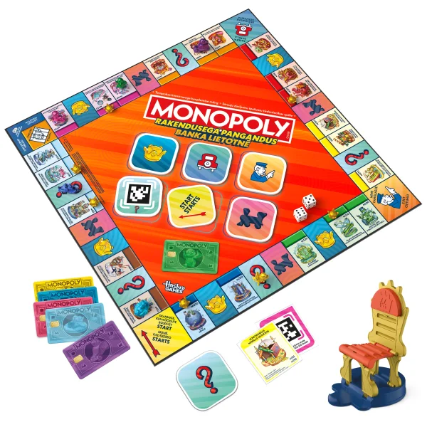  Žaidimas „Monopolis: mobilioji bankininkystė“, estų/latvių k.