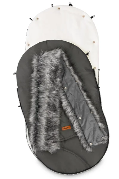vokelis vežimėliui, ESKIMO, 100x46, tamsiai pilkas, 8331