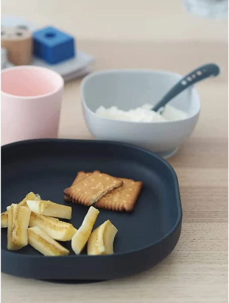 silikoninė prilimpanti lėkštė