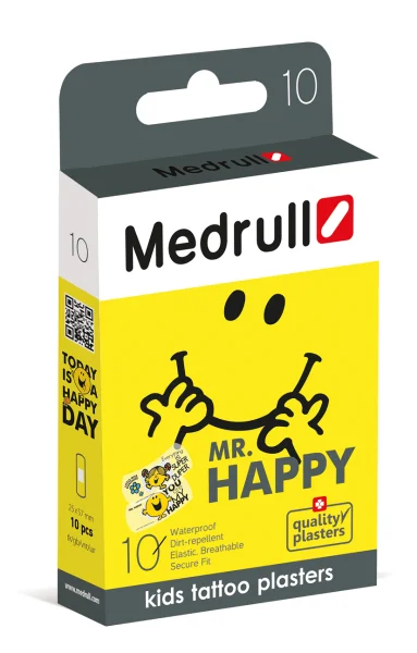 vaikiški pleistrai MR.HAPPY, 10 vnt.