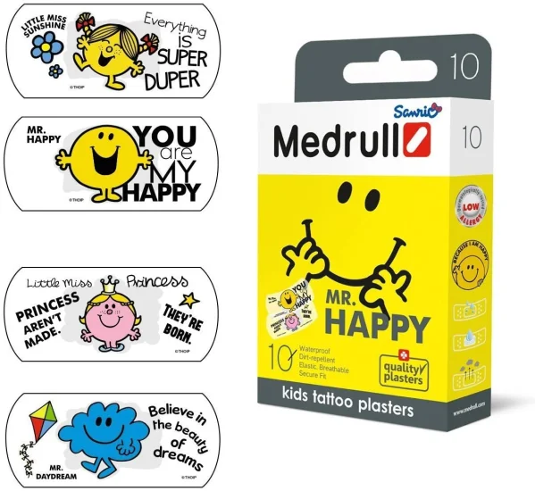 vaikiški pleistrai MR.HAPPY, 10 vnt. thumbnail 2