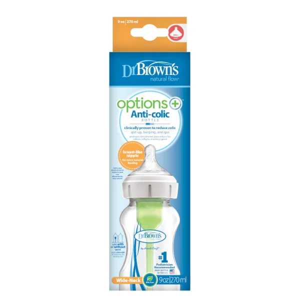 buteliukas OPTIONS+ plačiu kakleliu 270ml, WB91600-ESX