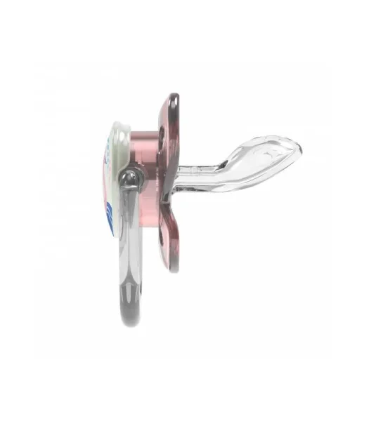 čiulptukas 0-6 mėn. šviečiantis naktį PREVENT BUTTERFLY, rožinis, PV11007-ES