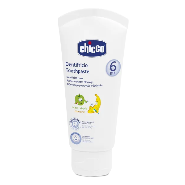  Dantų pasta vaikams, bananų-obuolių skonio, 50ml thumbnail 2