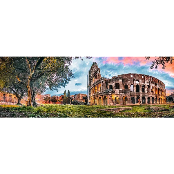 TREFL panoraminė dėlionė „Koliziejus“, 1000 det.
