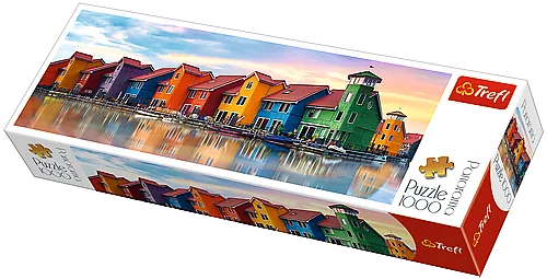 TREFL panoraminė dėlionė „Groningenas“, 1000 det.