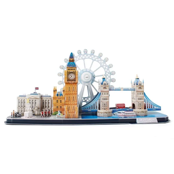 CUBICFUN 3D dėlionė „Londonas“ thumbnail 2