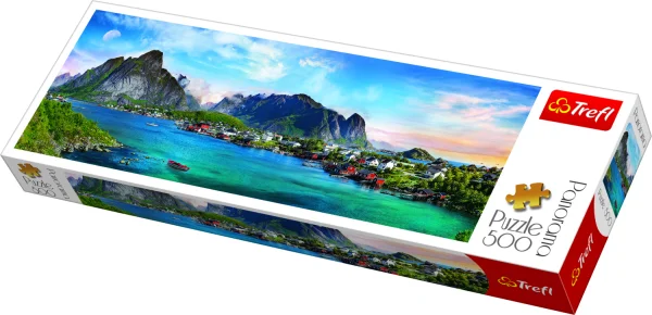 TREFL panoraminė dėlionė „Norvegija“, 500 det. thumbnail 2
