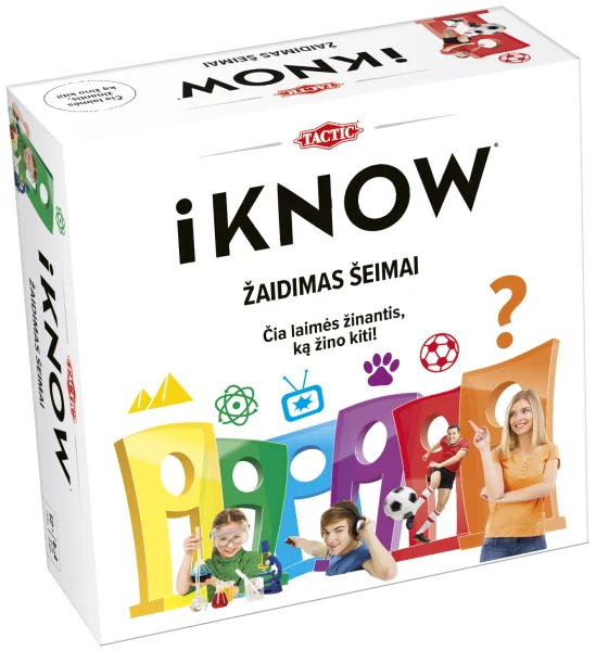  Žaidimas šeimai „Aš žinau“ (Lietuvių kalba)