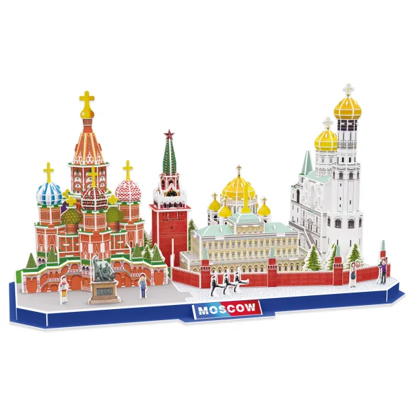 CUBICFUN 3D dėlionė „Maskva“