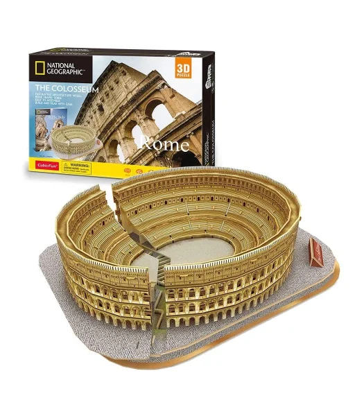 CUBICFUN 3D dėlionė iš serijos „National Geographic“ - „Koliziejus“