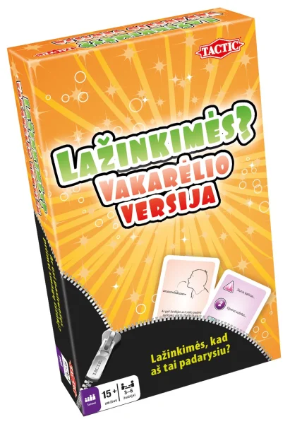  Kelioninis žaidimas „Lažinkimės?“ vakarėlių versija (Lietuvių kalba)