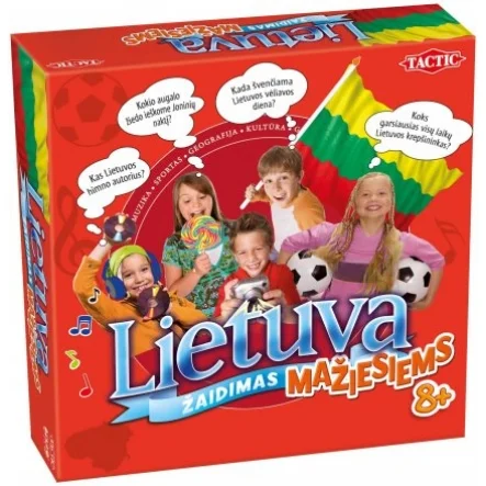  Žaidimas mažiesiems „Lietuva“ (Lietuvių kalba)