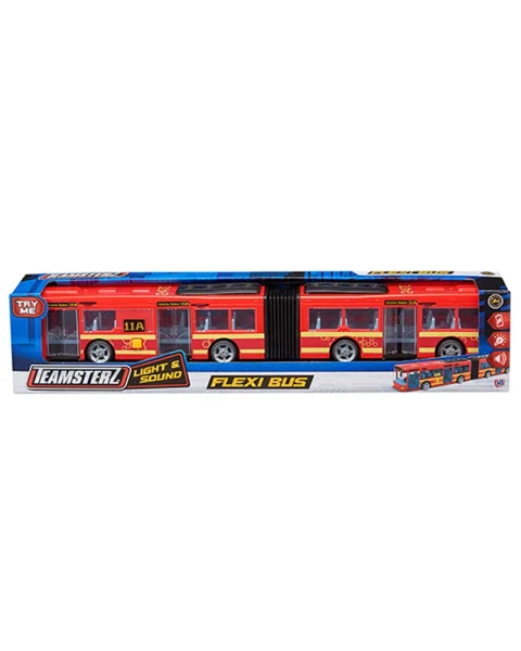 HTI  pailgintas autobusas su šviesomis ir garsais